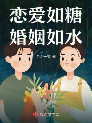 恋爱如糖婚姻如水封面图片